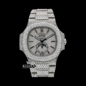 Fully Diamond Iced Out Moissanite Watch For Men