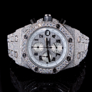 Stylish Moissanite Diamond Wrist Watch For Men