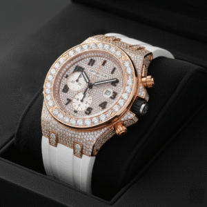 Moissanite Dial Watch