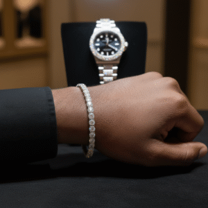 Moissanite Tennis Bracelet