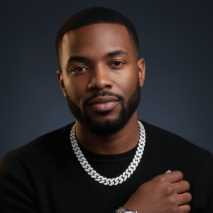 Moissanite cuban link chain