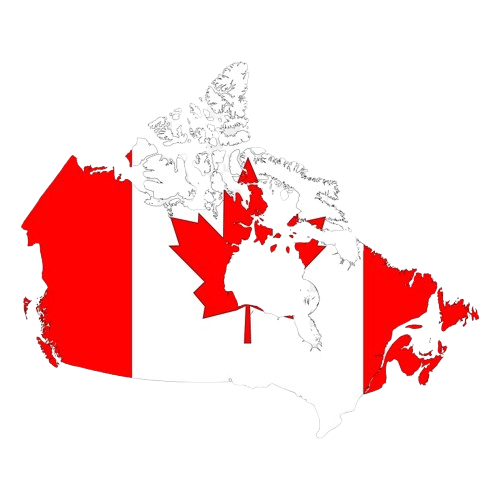 canada map for shipping