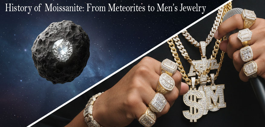 History of Moissanite From Meteorites to Men’s Jewelry