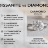 Moissanite vs Diamond
